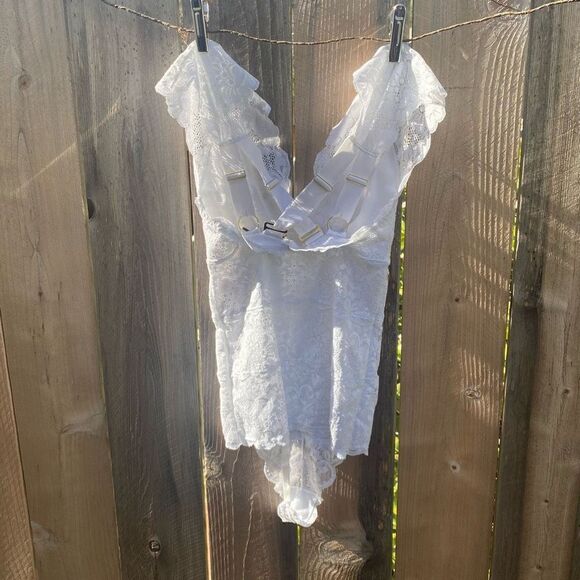 HAH Lady like bodysuit in white size XS - Picture 10 of 11